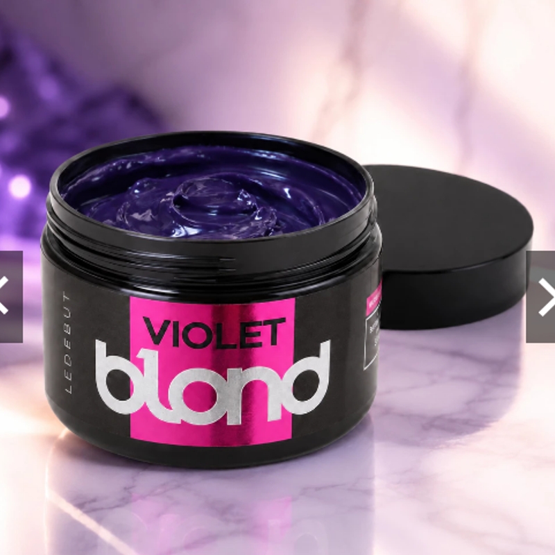 MASCARA CAPILAR MATIZADORA VIOLET BLOND LEDEBUT - foto 3