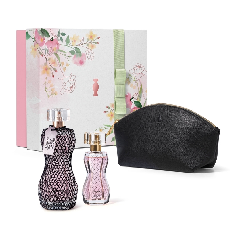 Kit Presente Glamour Secrets Black (3 Itens)