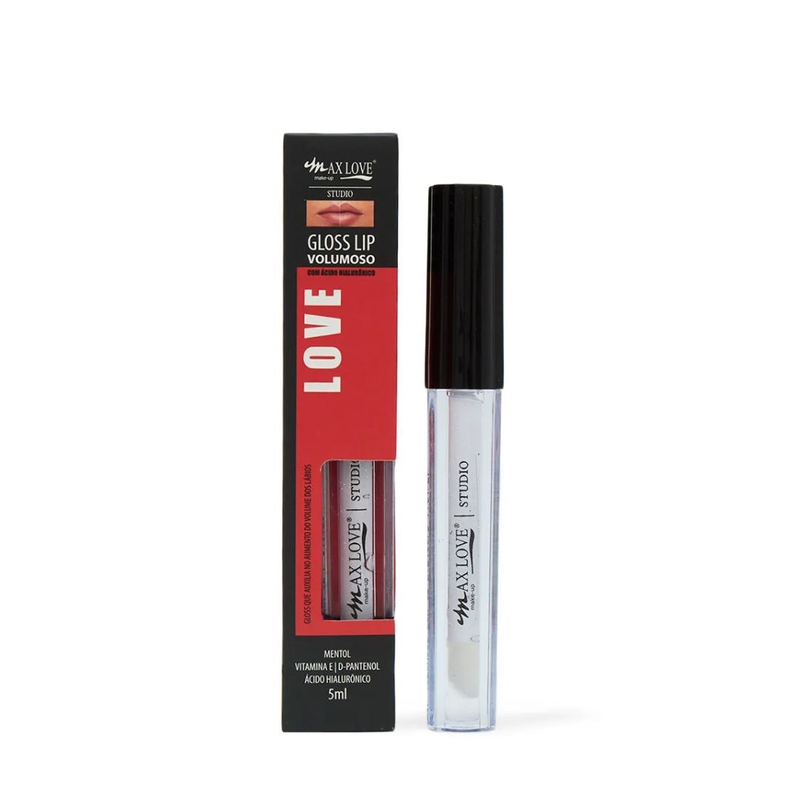Gloss Lip Volumoso COR 05 Com Ácido Hialurônico Max Love