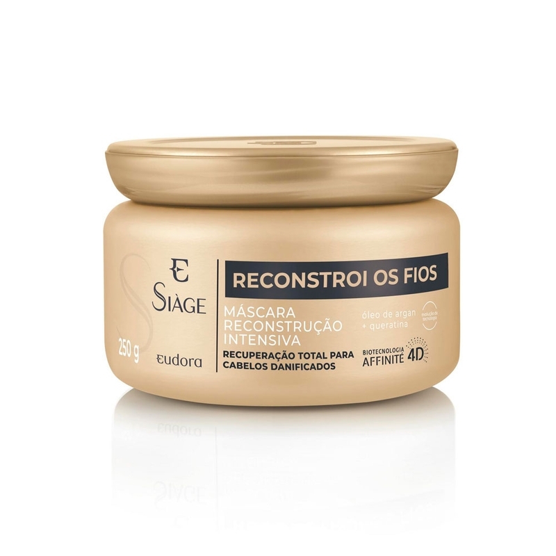 Máscara Capilar Siàge Reconstrói Os Fios 250G (Nova Versão)