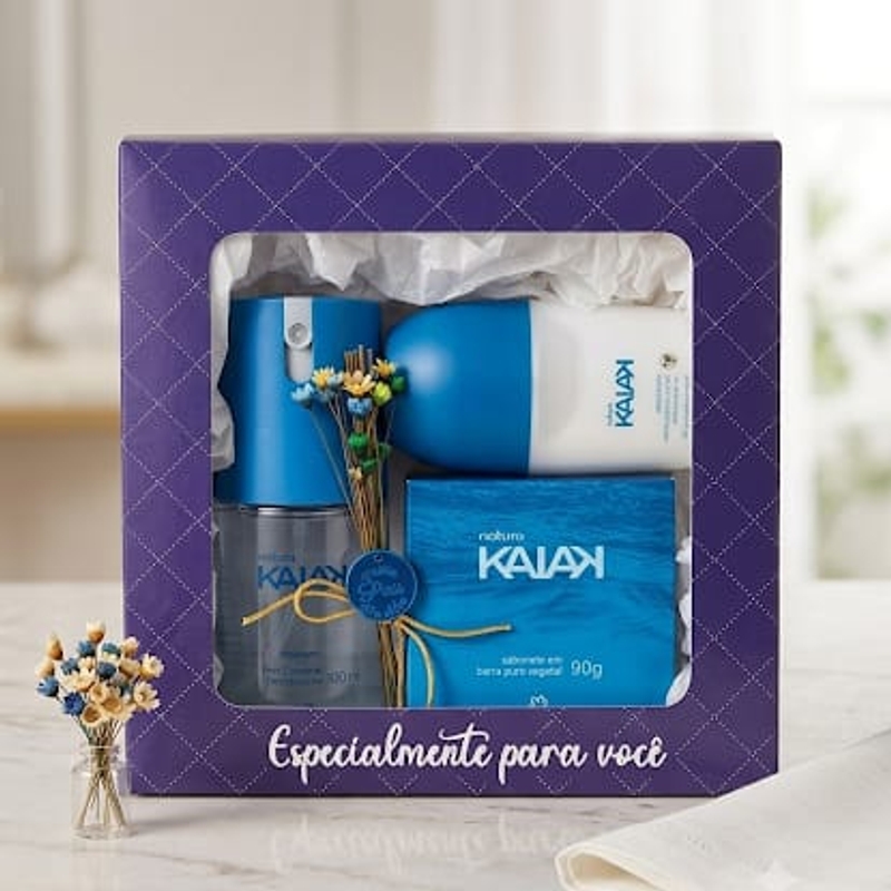PRESENTE NATURA KAIAK (3 ITENS)