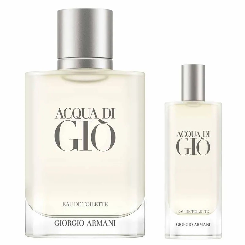 Kit Giorgio Armani Acqua di Giò - Eau de Toilette 100ml + Travel Size 15ml - foto 3