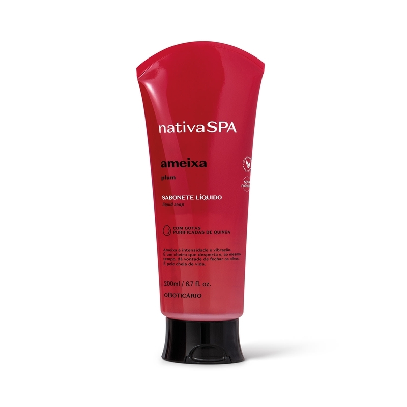 Sabonete Líquido Corporal Nativa Spa Ameixa 200Ml