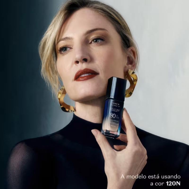 Base Líquida Fps80 Make B. Retinol³ H+ Cor 140Q 26G - foto 7