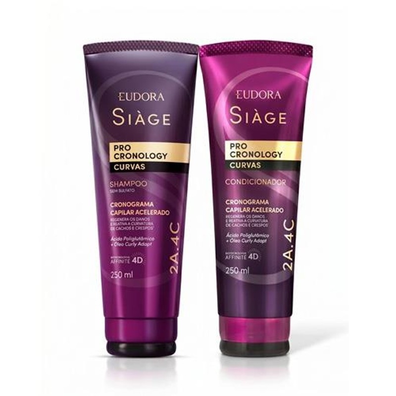 COMBO PRO CRONOLOGY CURVAS/ SHAMPOO 250ML + CONDICIONADOR 200ML