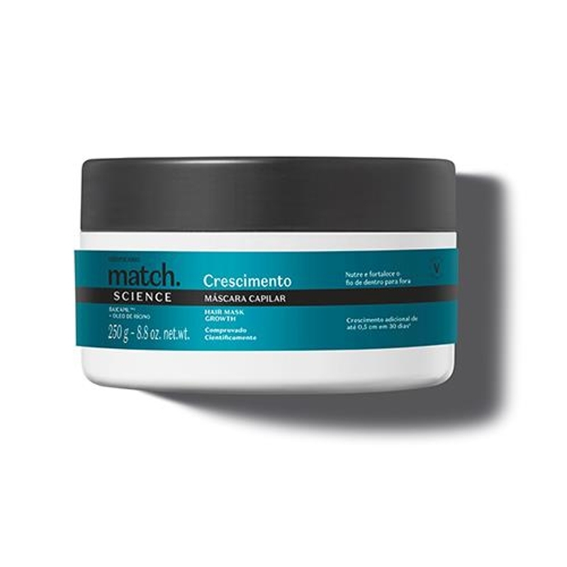 Máscara Capilar Match Science Crescimento 250g