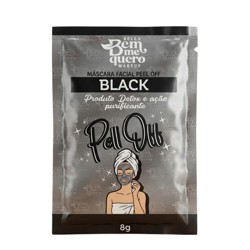 Máscara facial peel off - Sachê 8g