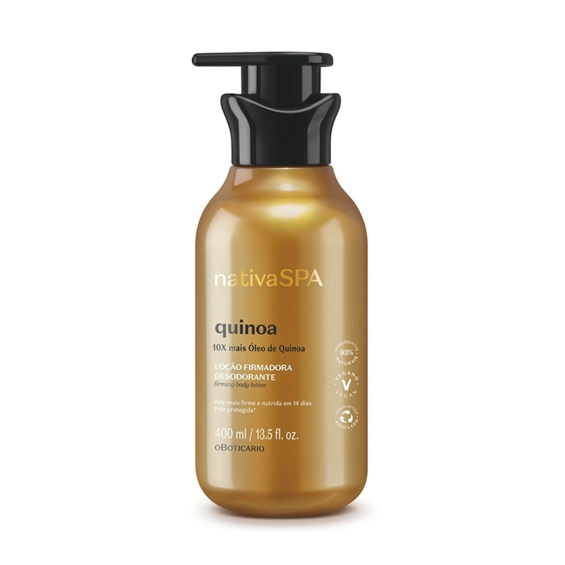 Loção Firmadora Hidratante Corporal Nativa Spa Quinoa 400Ml