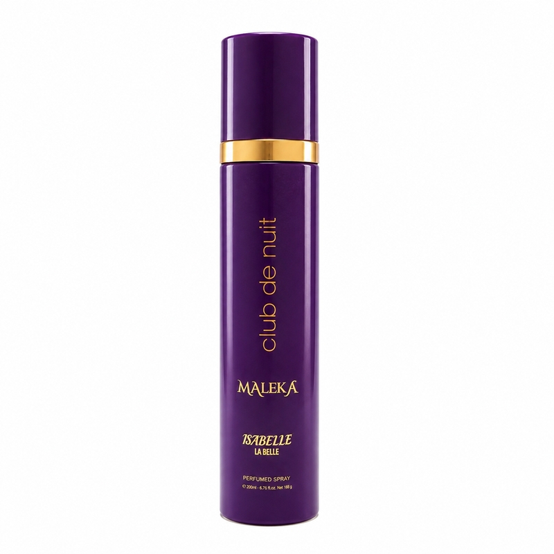 Body Splash Árabe Club De Nuit Maleka 300ml Isabelle la Belle