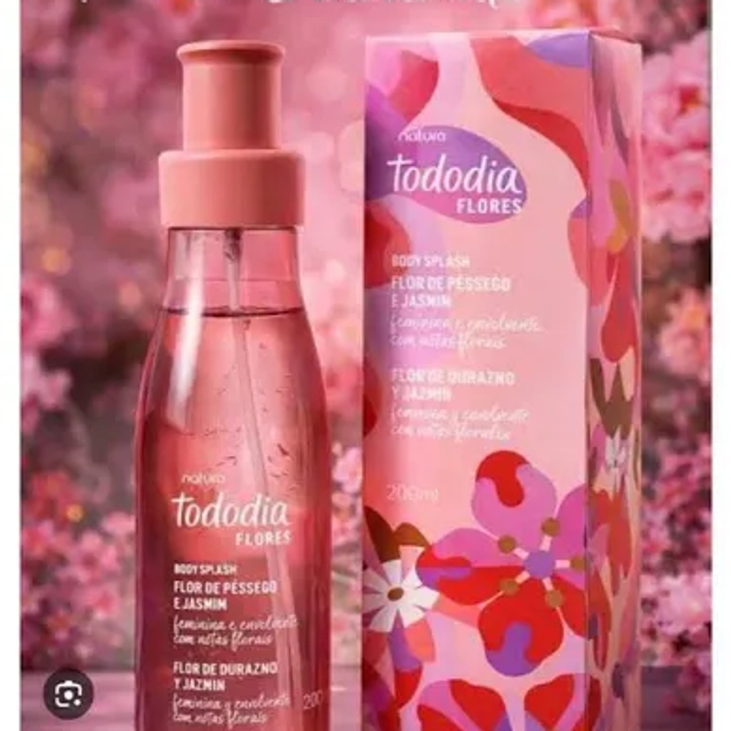 Body Splash Desodorante Colônia Tododia Flores 200 ml
