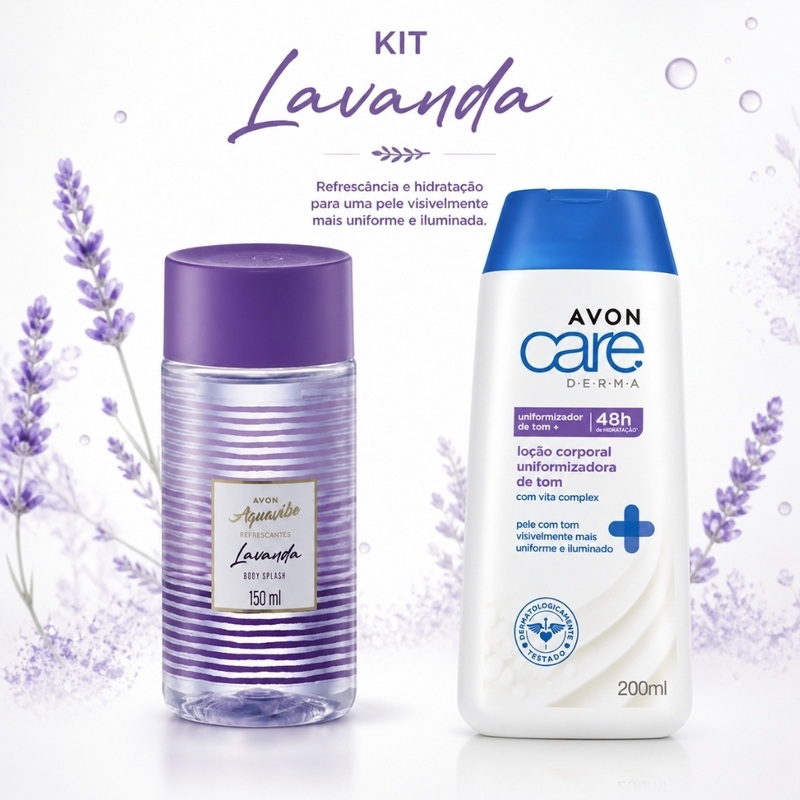 Kit Presente Mães Lavanda