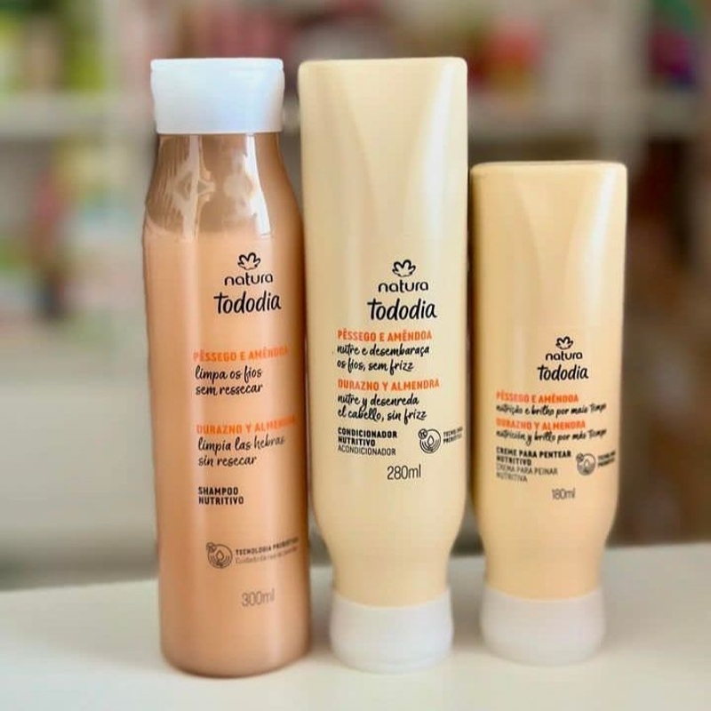 Presente natura tododia cabelos nutrição ( Shampoo+ Condicionador+ Creme De Pentear)