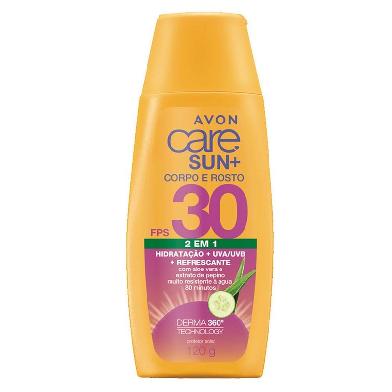 Avon Care Protetor Solar Refres FPS 30 120g - 120 g