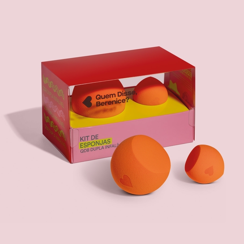 Kit De Esponjas QDB Dupla Infalível (2 itens)