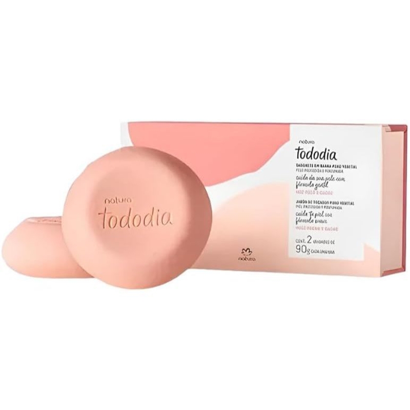 Caixa c/2 Sabonetes Noz Pecã E Cacau