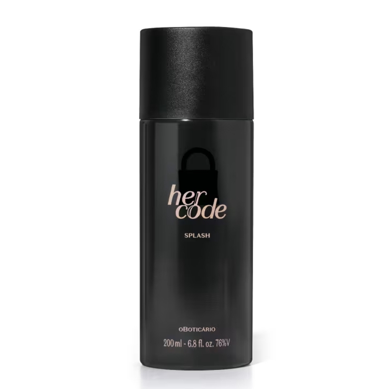 Body Splash Her Code 200ml AMADEIRADO FRUTAL