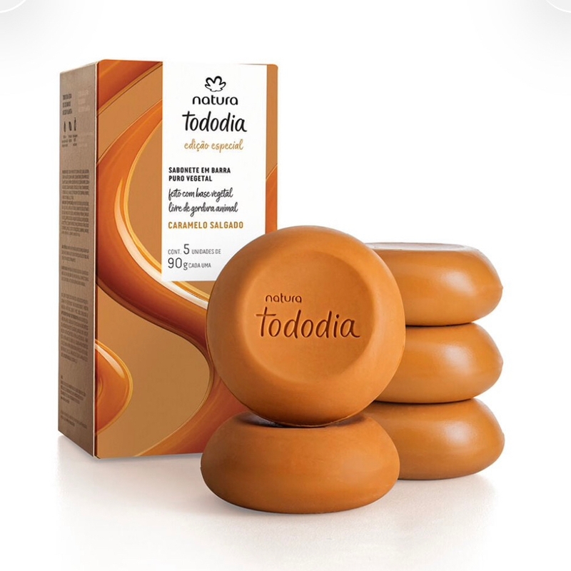 Cx Sabonete Caramelo Salgado 5unids