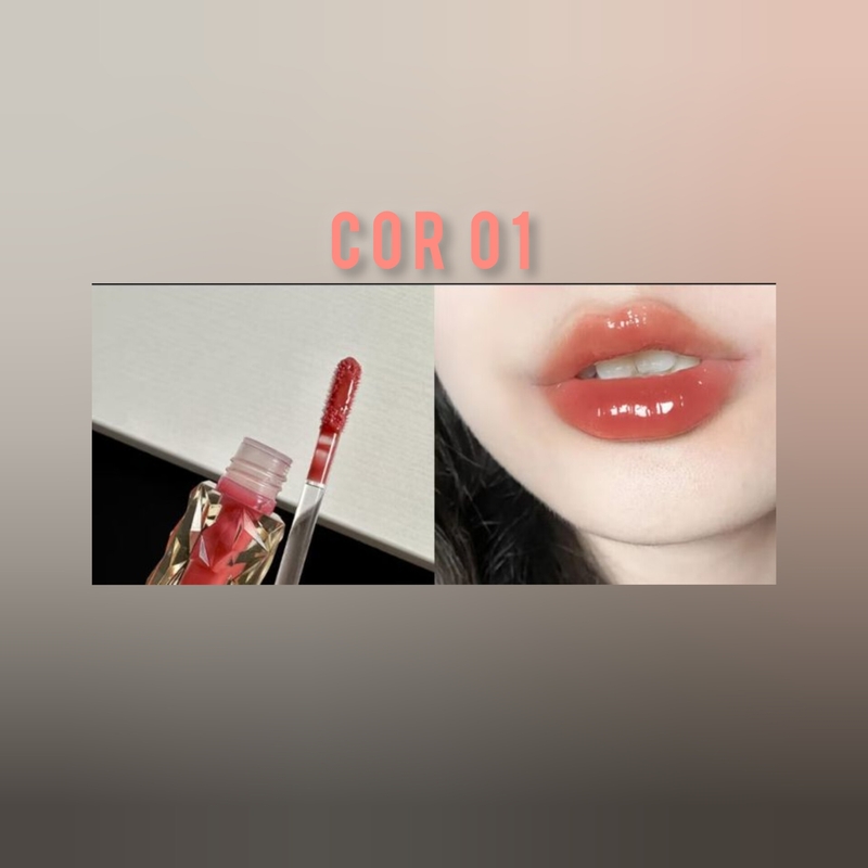 Lip Glaze 01 Cor Duradoura Prova De Água