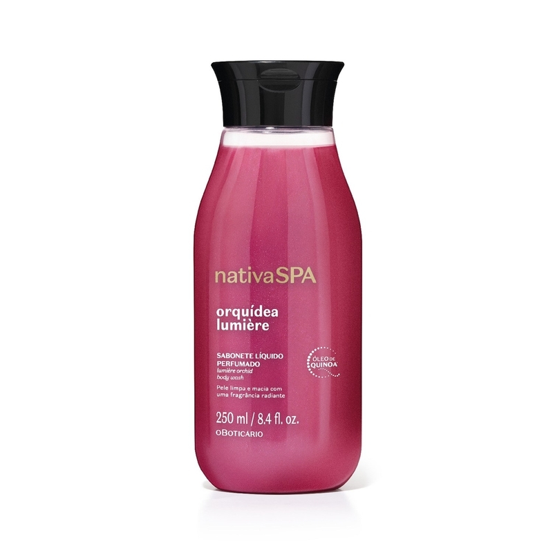 Sabonete Líquido Perfumado Nativa SPA Orquídea Lumière 250ml
