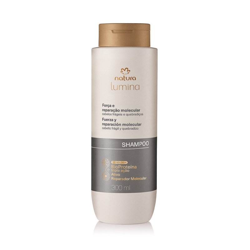 Lumina Shampoo reparador - cabelos frágeis e quebradiços - 300 ml