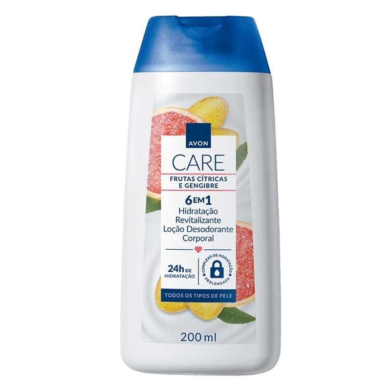 Avon Care Desodorante Hidratante Fruta Citrica 200ml - 200 ml