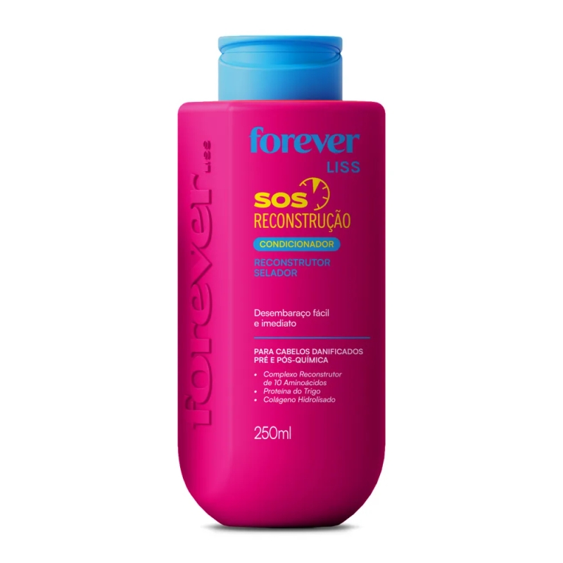 Condicionador SOS Reconstrução Forever Liss 250ml