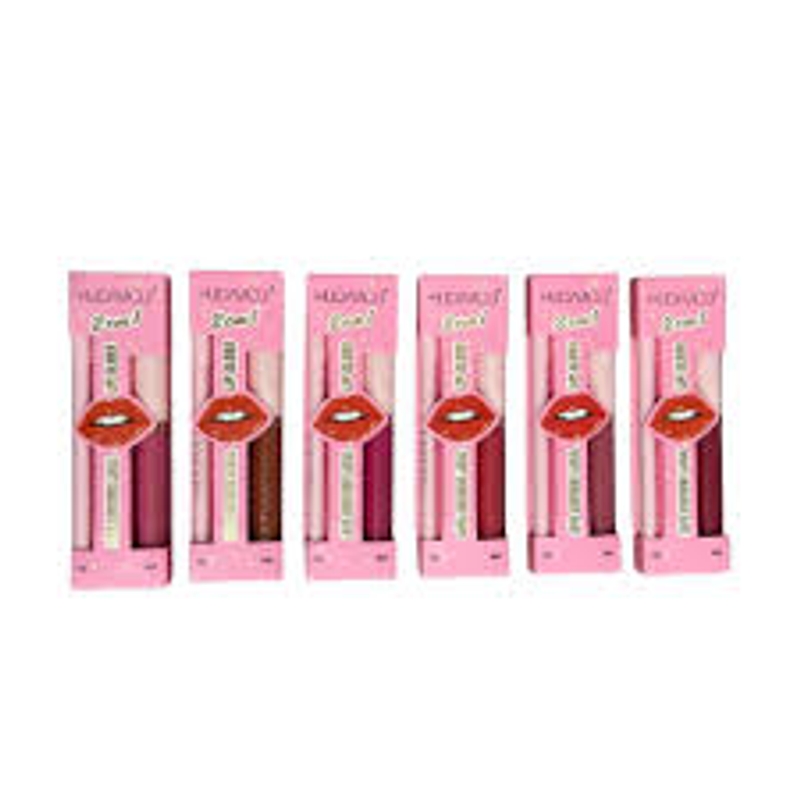 Kit Lip Gloss 2 em 1 - Cor 02