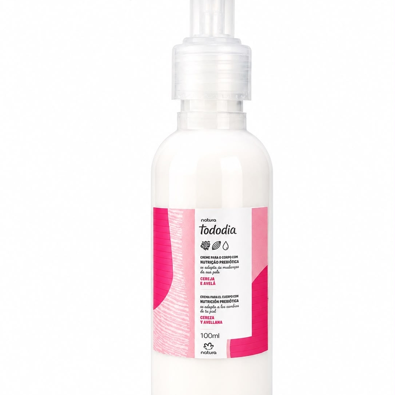 CREME PARA O CORPO - CEREJA E AVELÃ 100ML