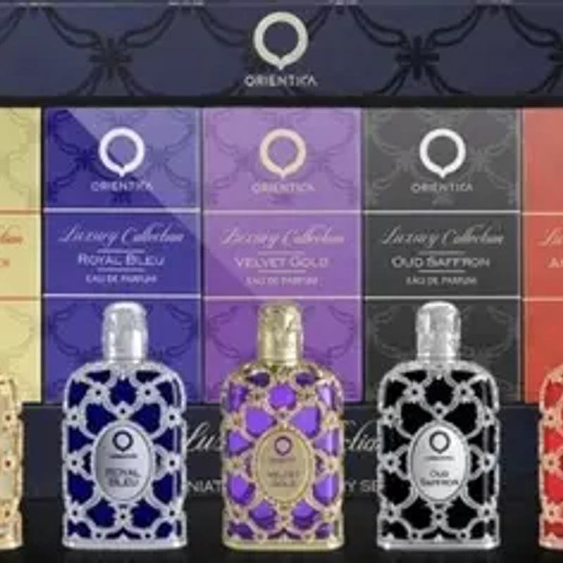 Kit Miniaturas Orientica Luxury Collection - Eau de Parfum 7,5ml x 5 unidades - foto 3