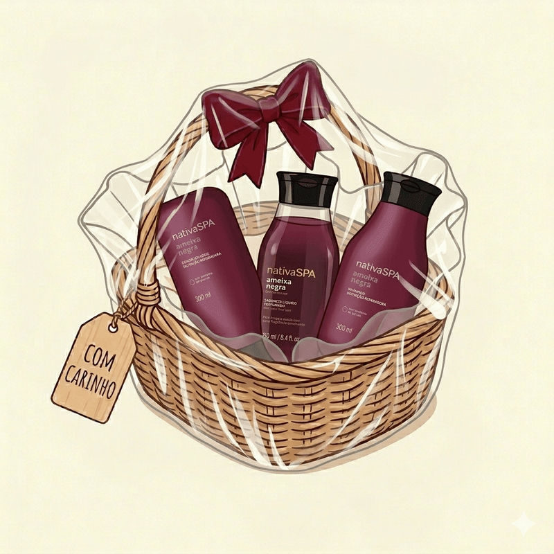 Kit Presente Nativa Spa - Ameixa Negra