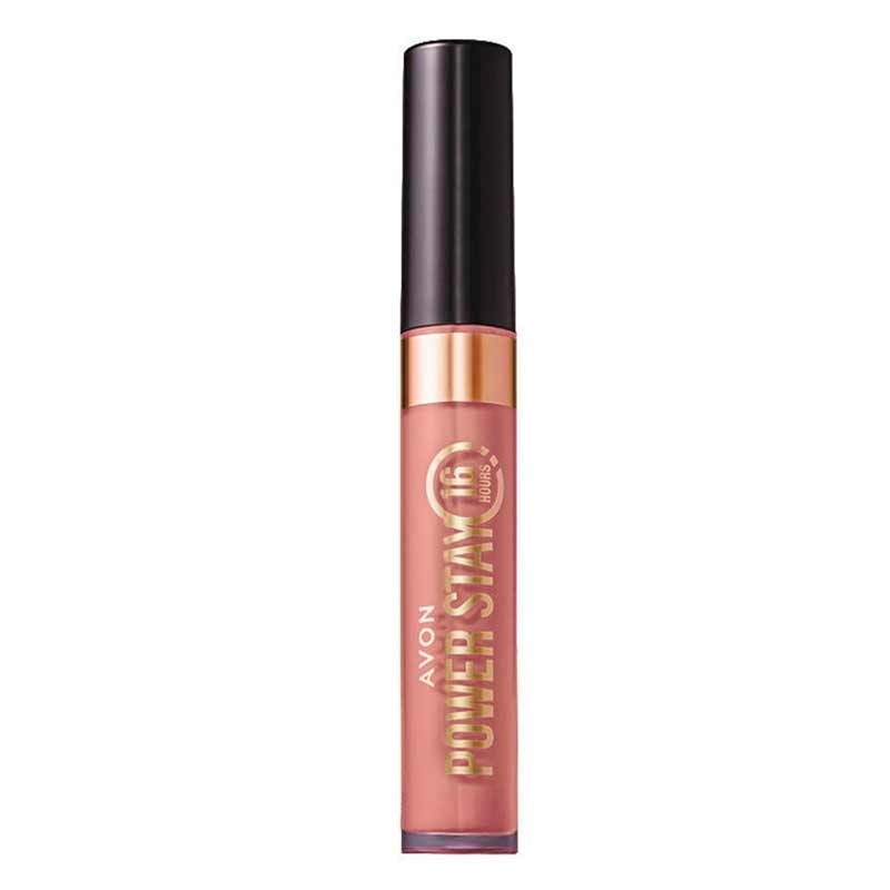 Avon Power Stay Batom Líquido Matte 16h Nude Caramelito - 7 ml