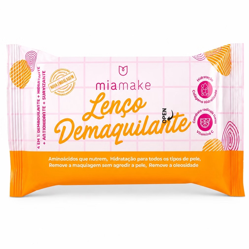 Lenço Demaquilante Mia Make