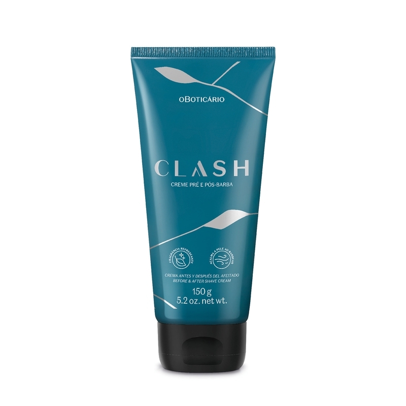 Creme Pré E Pós-Barba Clash 150G