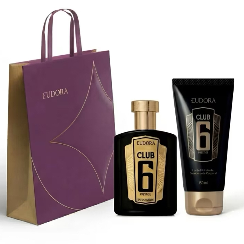 Combo Club 6 Prestige: Eau de Parfum 95ml + Loção Corporal 200ml