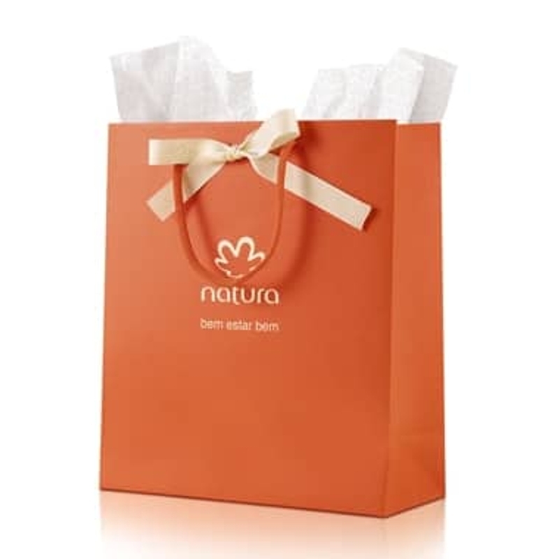 SACOLA DE PRESENTE P COM LAÇO