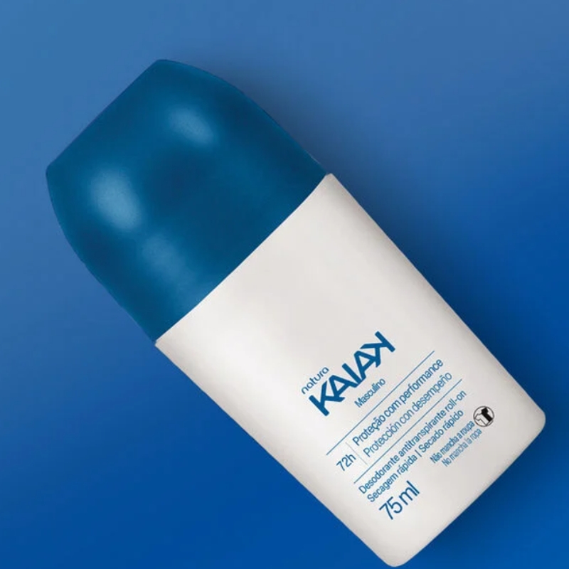 Desodorante Antitranspirante Roll-on Kaiak Masculino 75 ml