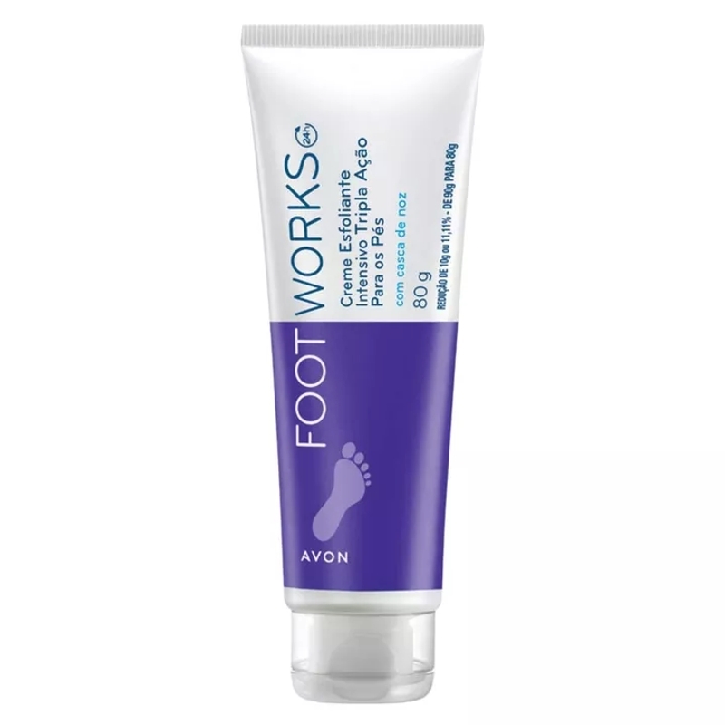 Footworks Creme Esfoliante Tripla Ação para os Pés