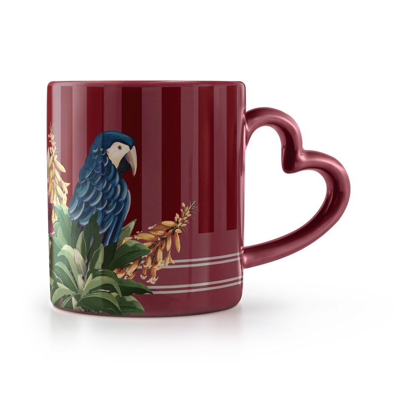 Presente natura crer para ver caneca coração