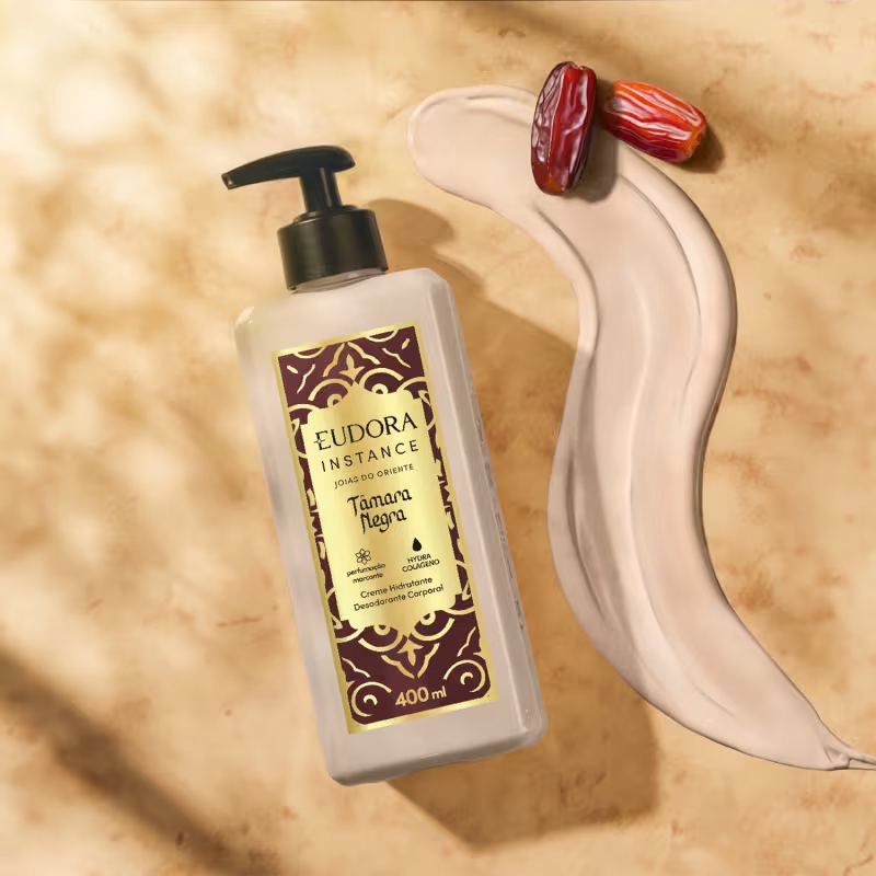 Creme Hidratante Corporal Instance Tâmara Negra 400ml - foto 4
