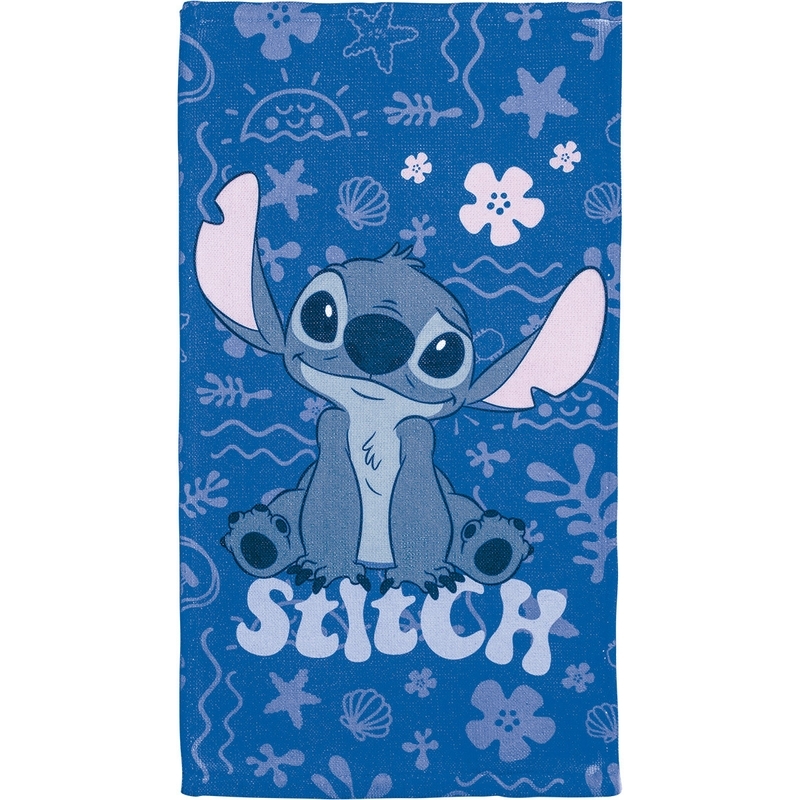 Pano de Copa Stitch Azul-Escuro