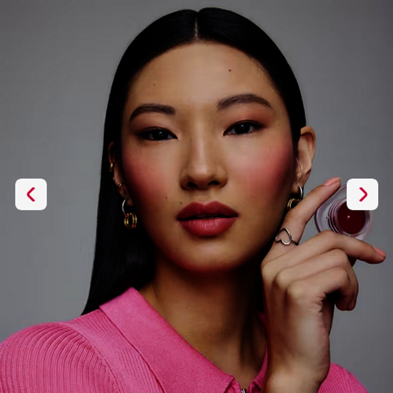 Batom E Blush Multifuncional Vermelho Goji Berry Mochi Blur 3,5G - foto 4