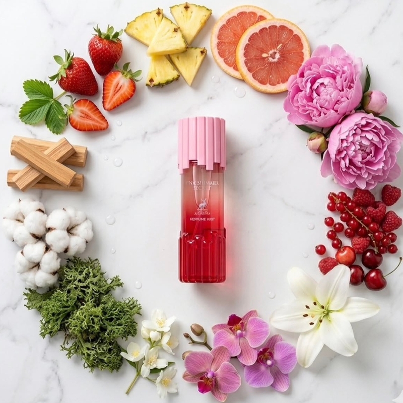 Body Mist Maison Alhambra Pink Shimmer Secret 250ml