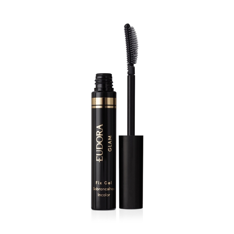 Gel Fixador De Sobrancelhas Incolor Eudora Glam 4G
