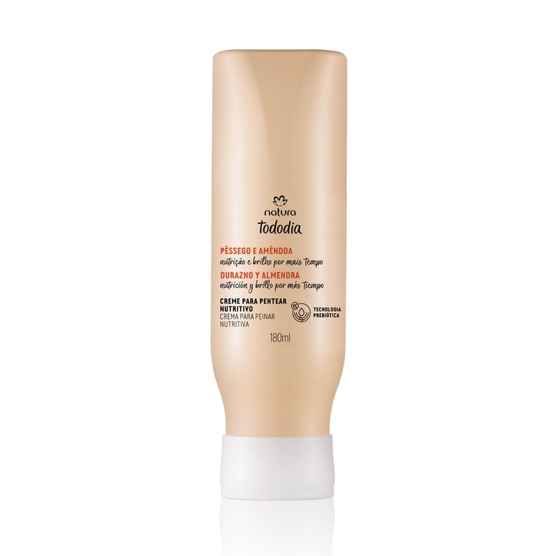Creme para Pentear Nutritivo Tododia Pêssego e Amêndoa 180 ml - 180 ml
