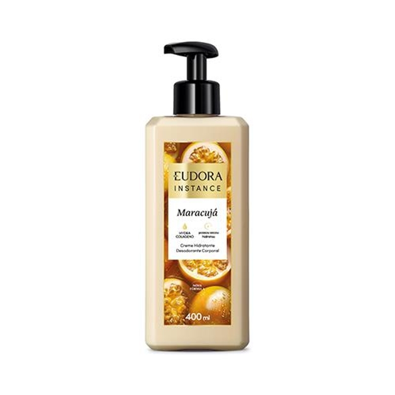 Creme Hidratante Desodorante Corporal Instance Maracujá 400ml