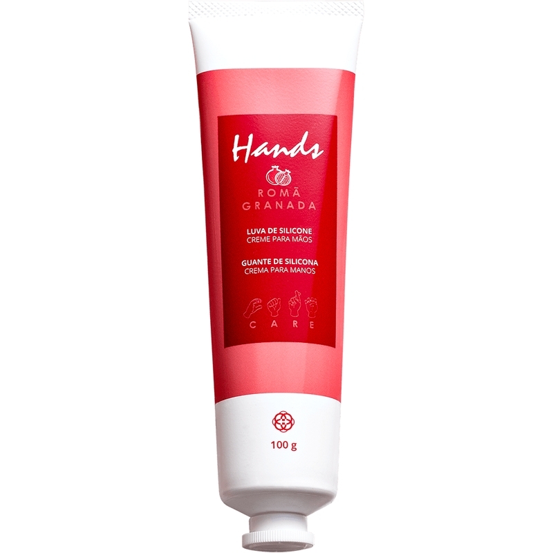Luva De Silicone Romã Creme Para As Mãos Hands 100g - Oferta Válida Apenas No Pix