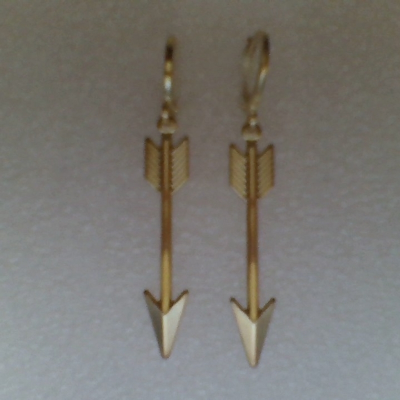 Argola Ouro Flecha