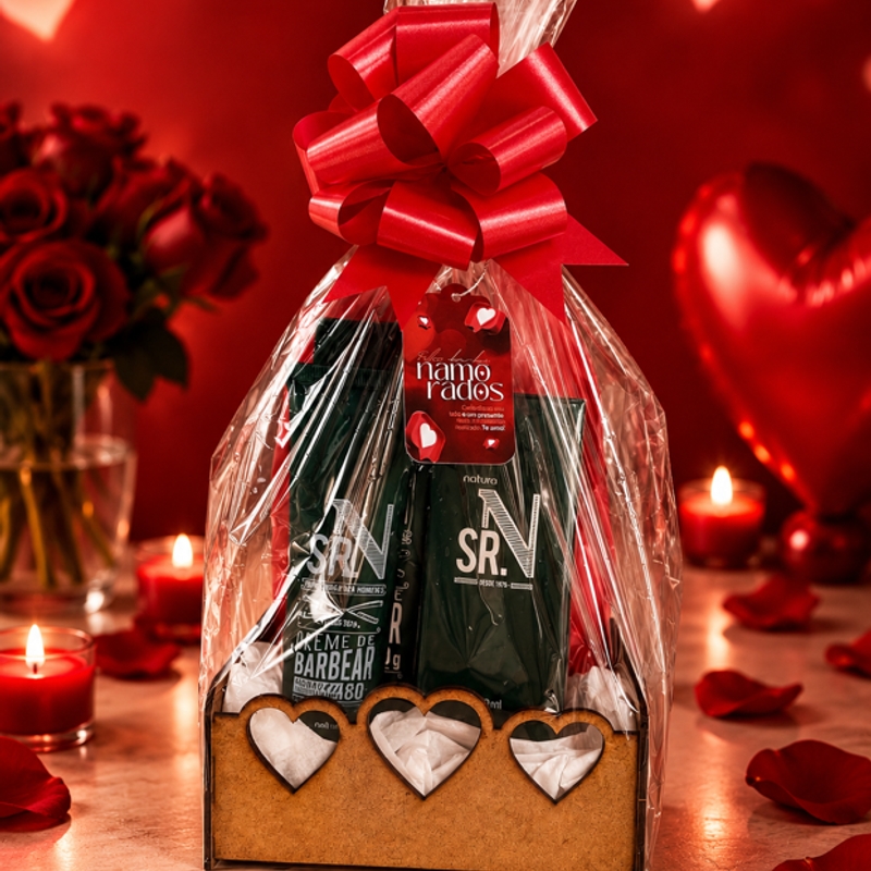 Kit Sr.N Perfume e Creme de Barbear
