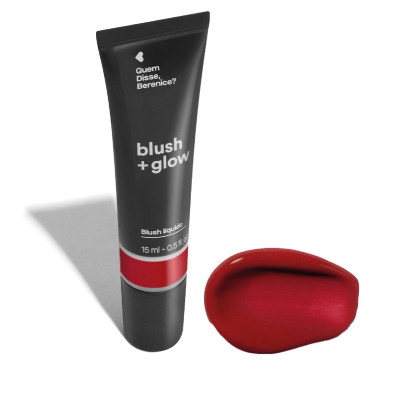 Blush Líquido +Glow Vermelho Lichiali 15ml