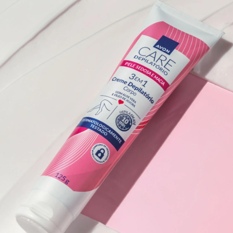 Creme Depilatório Corporal 3 em 1 Avon Care
